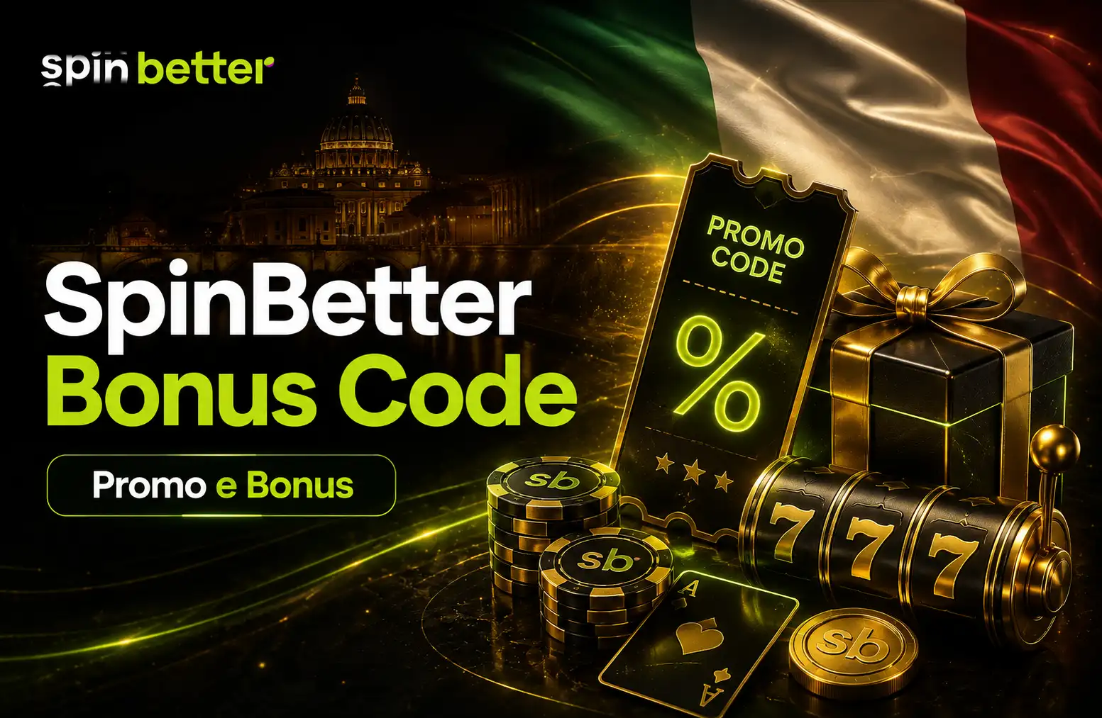 SpinBetter codice bonus e promozioni